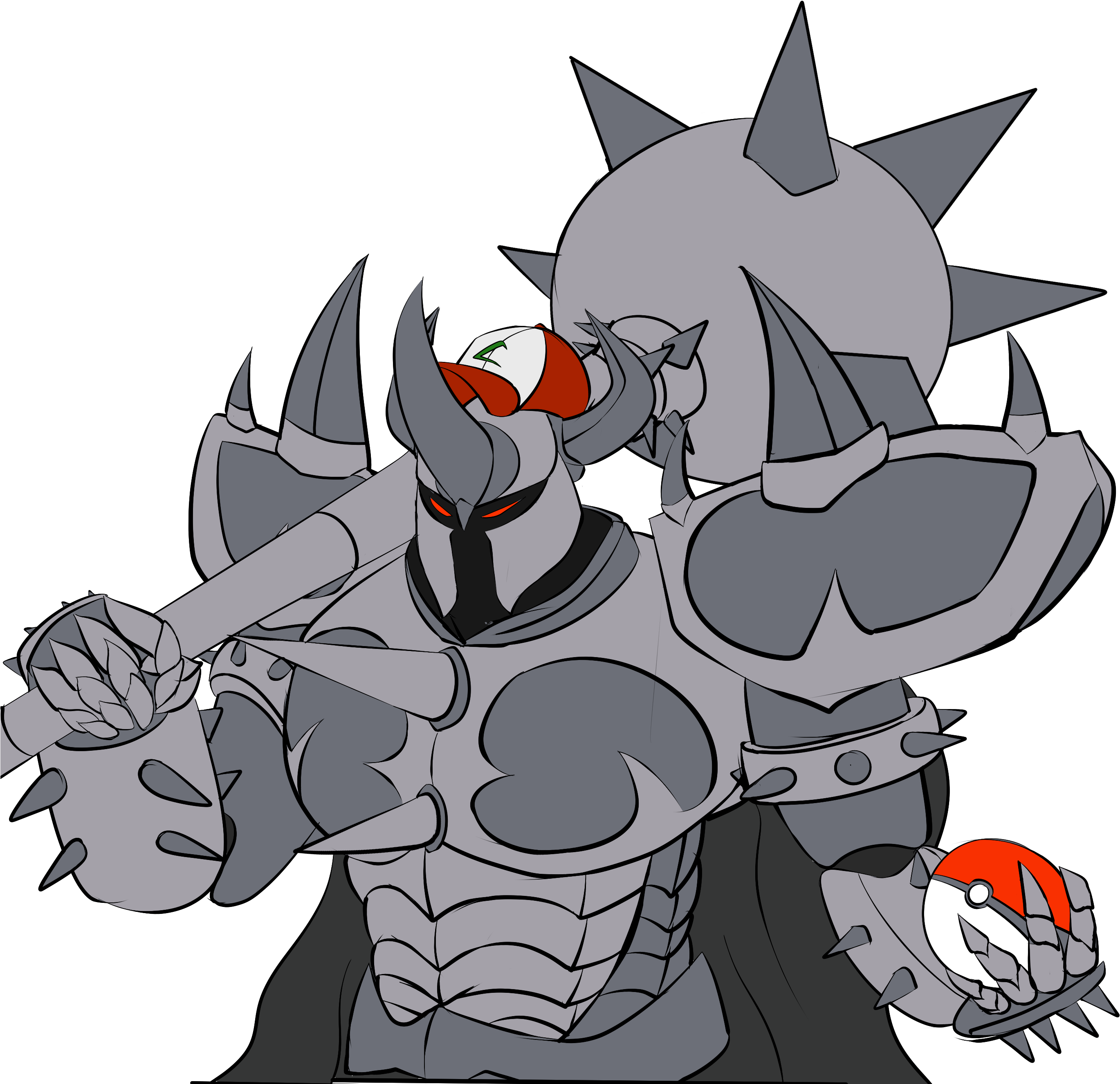 Gotta Catch Em All, - Cartoon (2772x2772), Png Download