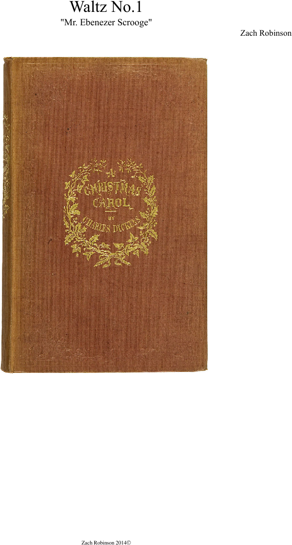 Print - Christmas Carol [book] (827x1205), Png Download
