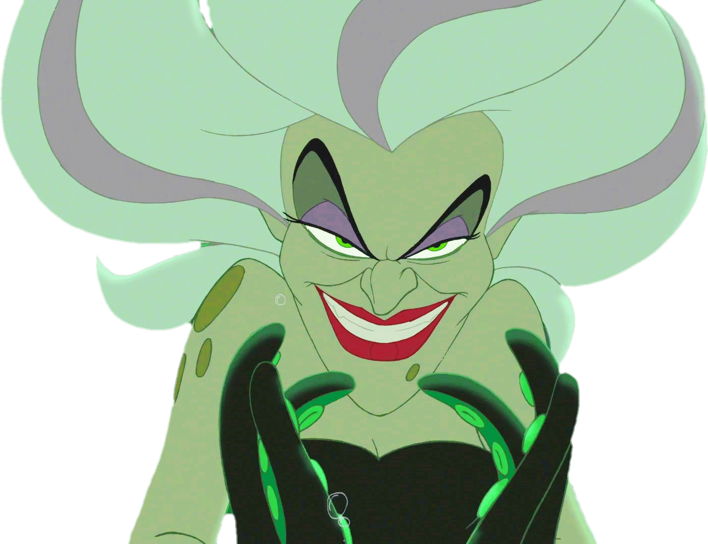 Top Images For Ariel La Sirenita 2 On Picsunday - Morgana (1405x1080), Png Download