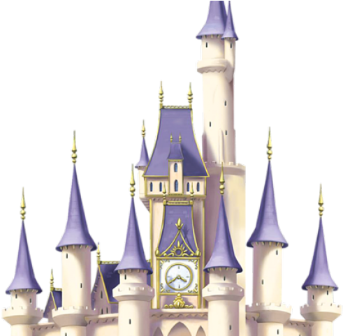 Palace Clipart Disney Aladdin - Cartoon Disney Princess Castle (640x480), Png Download