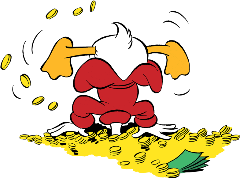Anyway, If You Have Somehow Gotten Yourself Into The - Scrooge Mcduck Png (1160x580), Png Download