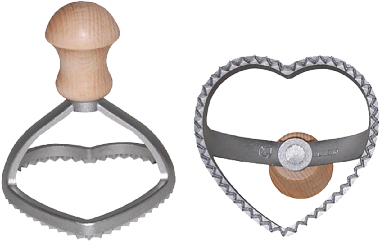 Heart Ravioli - Eppicotispai Heart Ravioli Stamp (1372x1100), Png Download