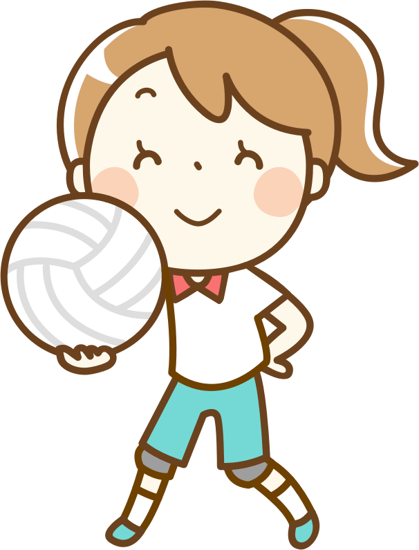 Medium Image - Dibujos Animados De Voleibol (606x796), Png Download