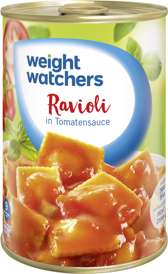Ravioli - Weight Watchers Käse Gemüse Ravioli (400 G) (632x1000), Png Download