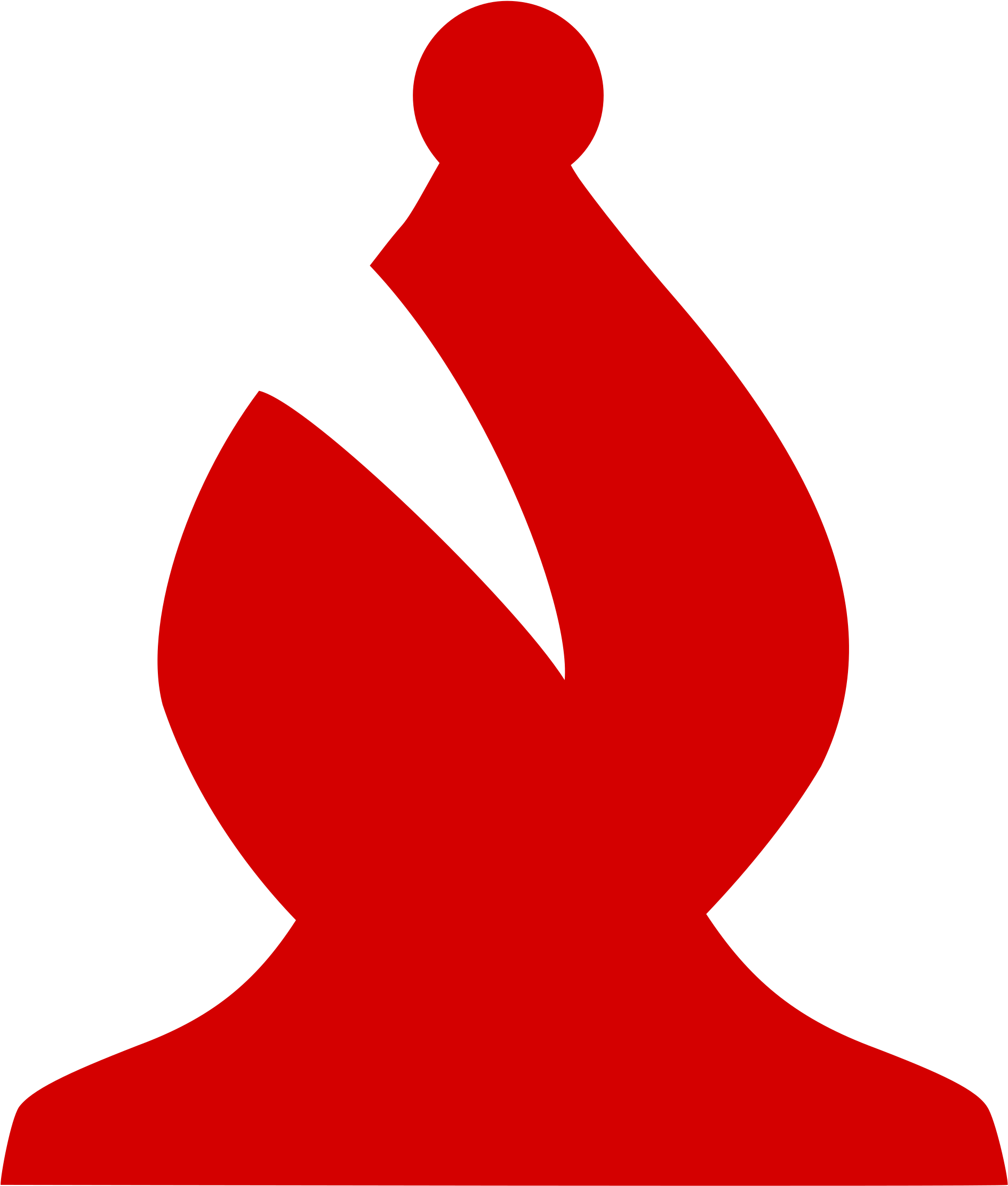 This Free Icons Png Design Of Chess Piece Silhouette (2400x2400), Png Download