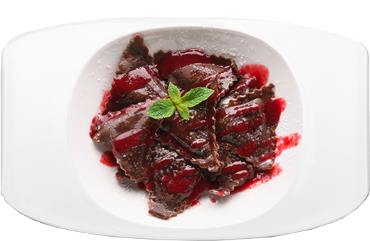 Chocolate Ravioli - Bread Pudding (562x562), Png Download