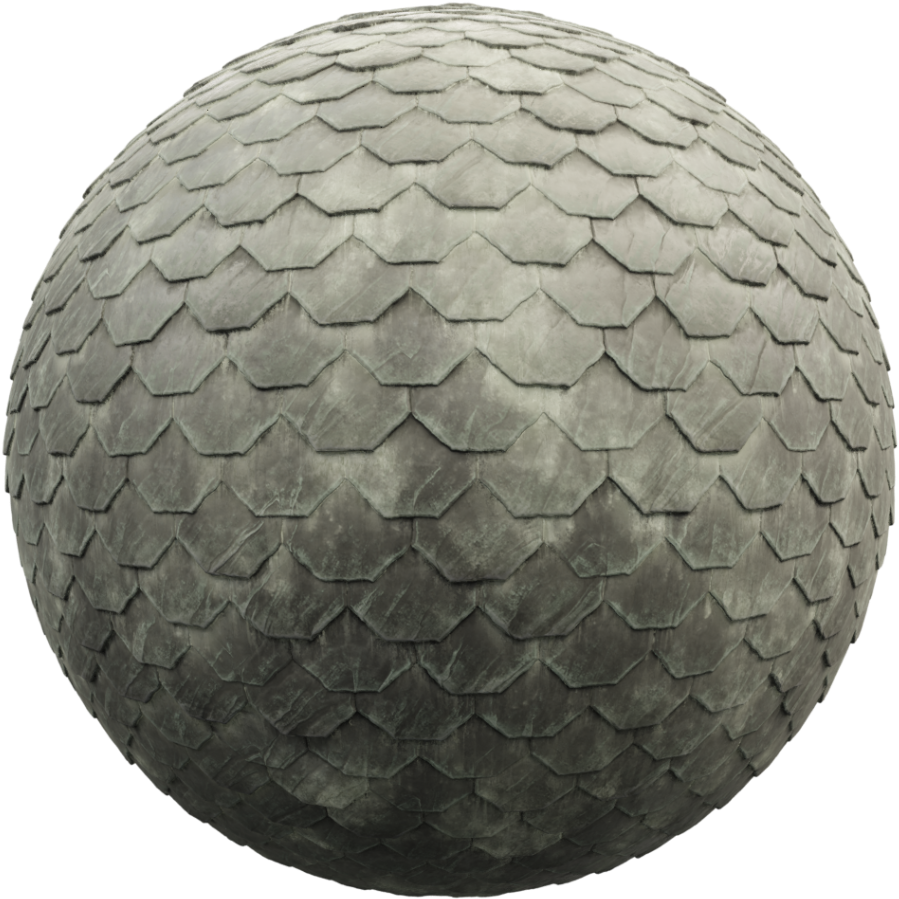 Roofing Tiles - Sphere (1024x1024), Png Download