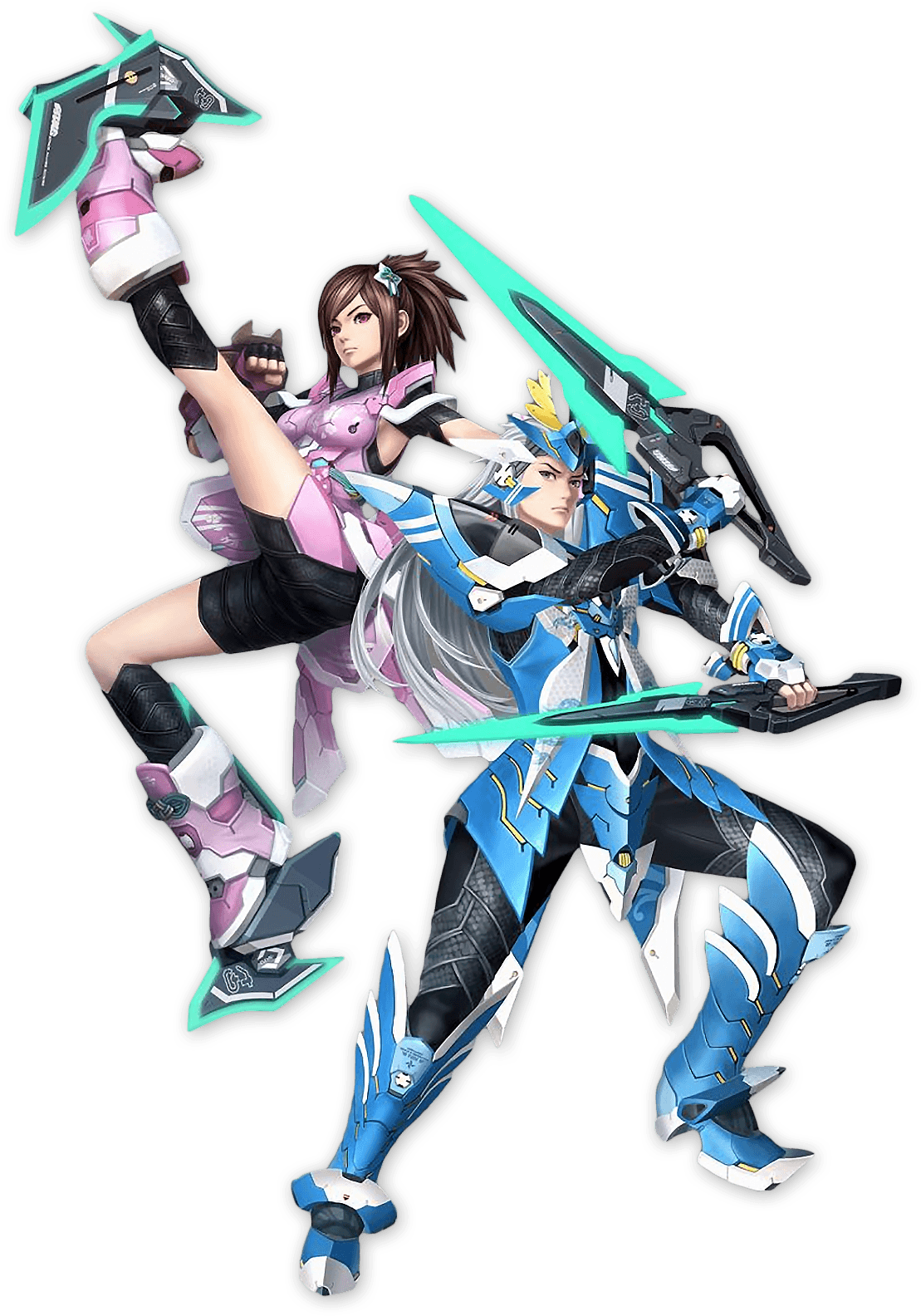 Bouncer - Phantasy Star Online 2 Png (1200x1696), Png Download