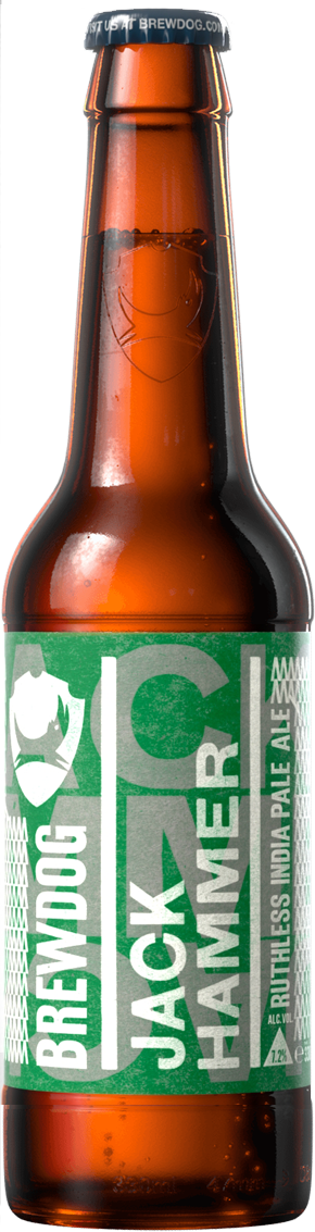 Jack Hammer Start With A Colossal Grapefruit Aroma - Brewdog Jack Hammer Ipa (india Pale Ale) Beer (290x1133), Png Download