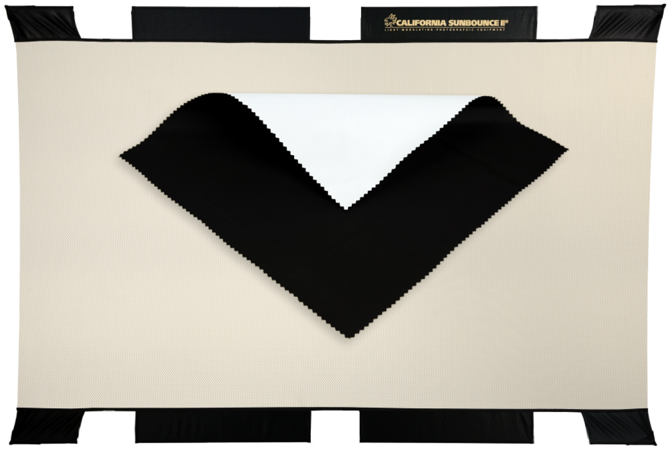 California Sunbounce Big Screen - Zebra/white (1400x1200), Png Download