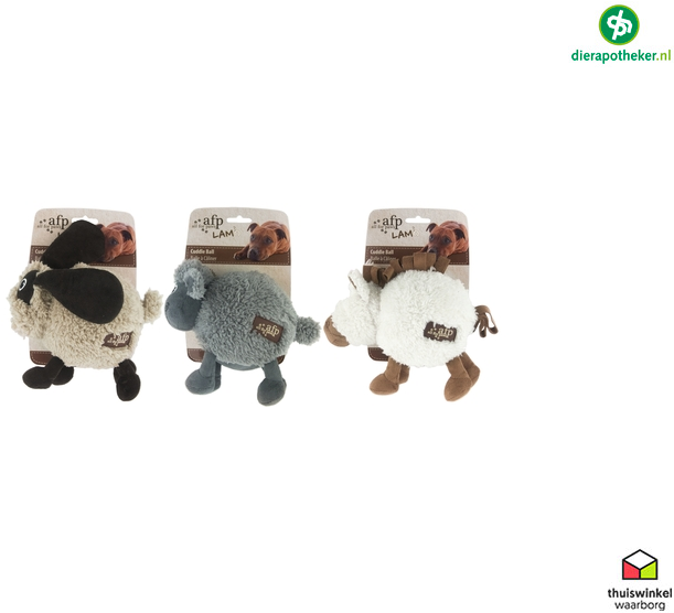 Afp Lambswool Ball Bouncer - All For Paws Assorted Lamb Cuddle Ball Bouncers For (800x600), Png Download