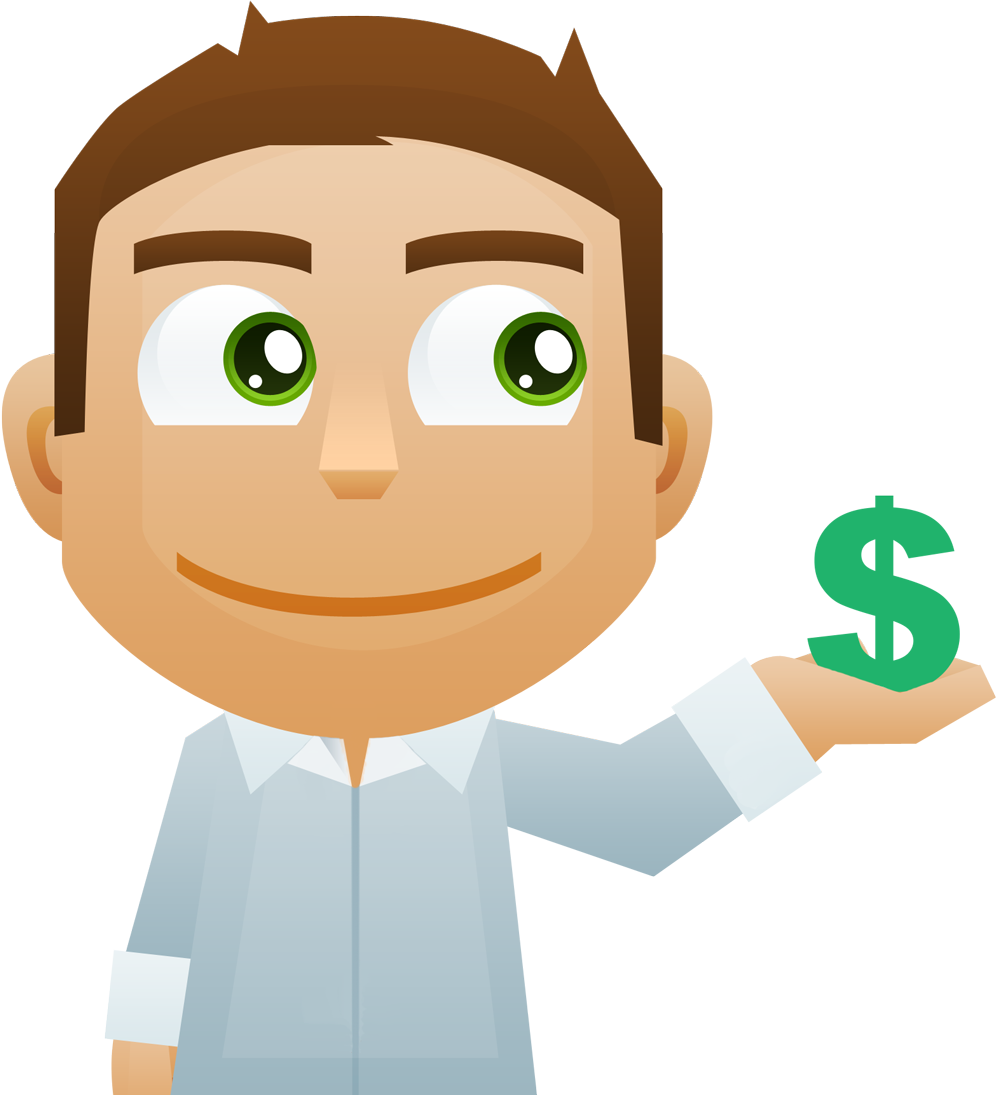And Found The Solution - Dollar Sign (1000x1095), Png Download