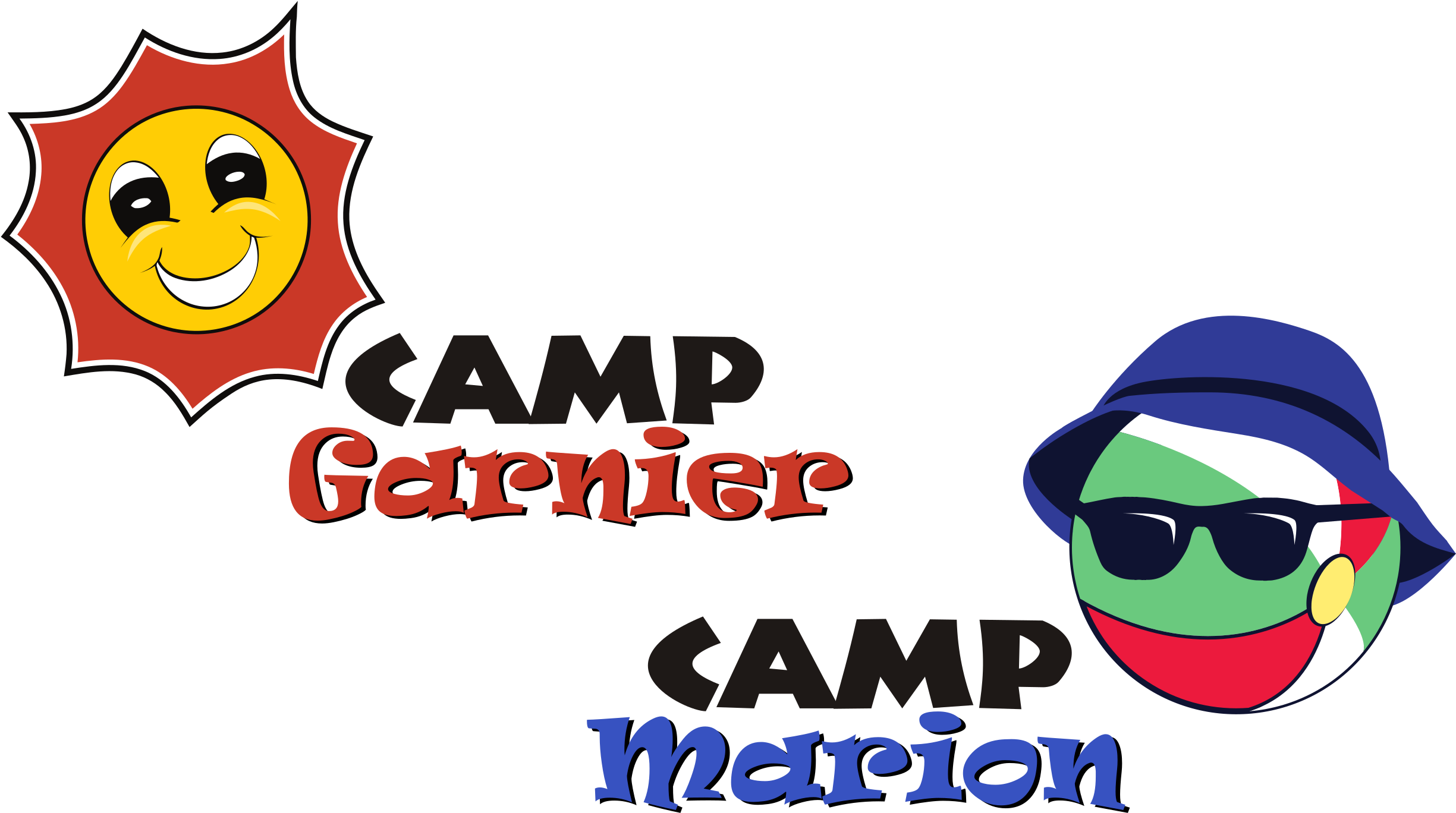 Camps Garnier & Marion - Logo Camp Garnier (2500x1500), Png Download