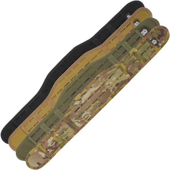 Picture Of High Speed Gear Laser Slim Grip Padded Belt - Hsgi Slim Grip Padded Belt Slotted (600x600), Png Download