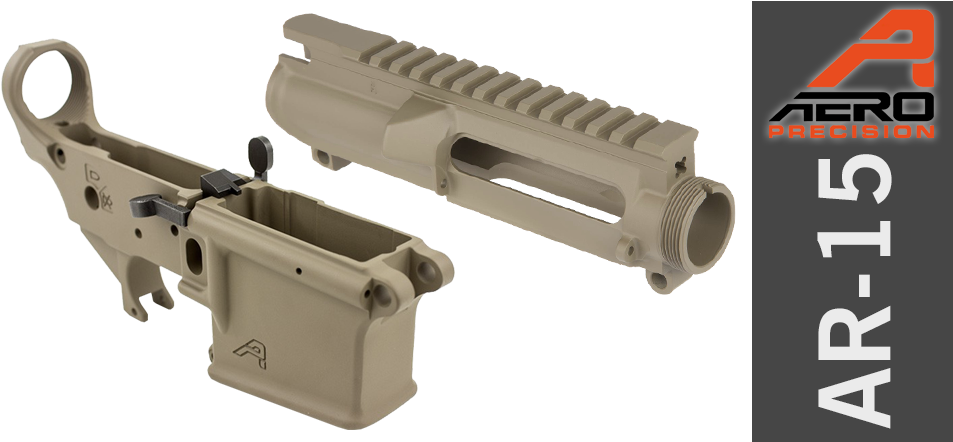 Aero Precision Stripped Gen Ii Ambi Ar-15 Receiver - Aero Precision (966x441), Png Download