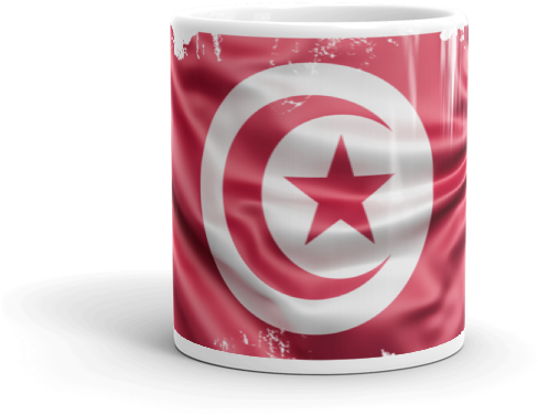 Mug Mondial 2018 Tunisia Flag - Tunisia (600x600), Png Download