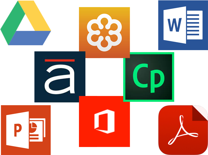 You Can Easily Bring In Scorm Courses, Powerpoints, - Graphic Design (700x520), Png Download