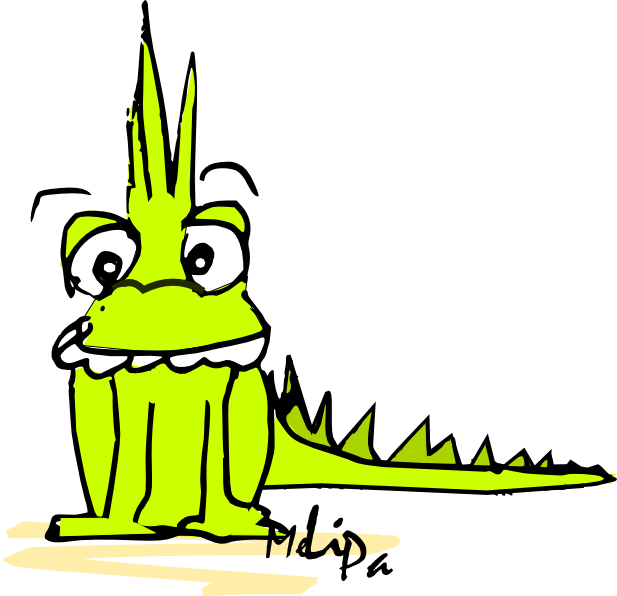 Graphic Library Download Free Printable Monster Illustration - Clip Art (617x596), Png Download