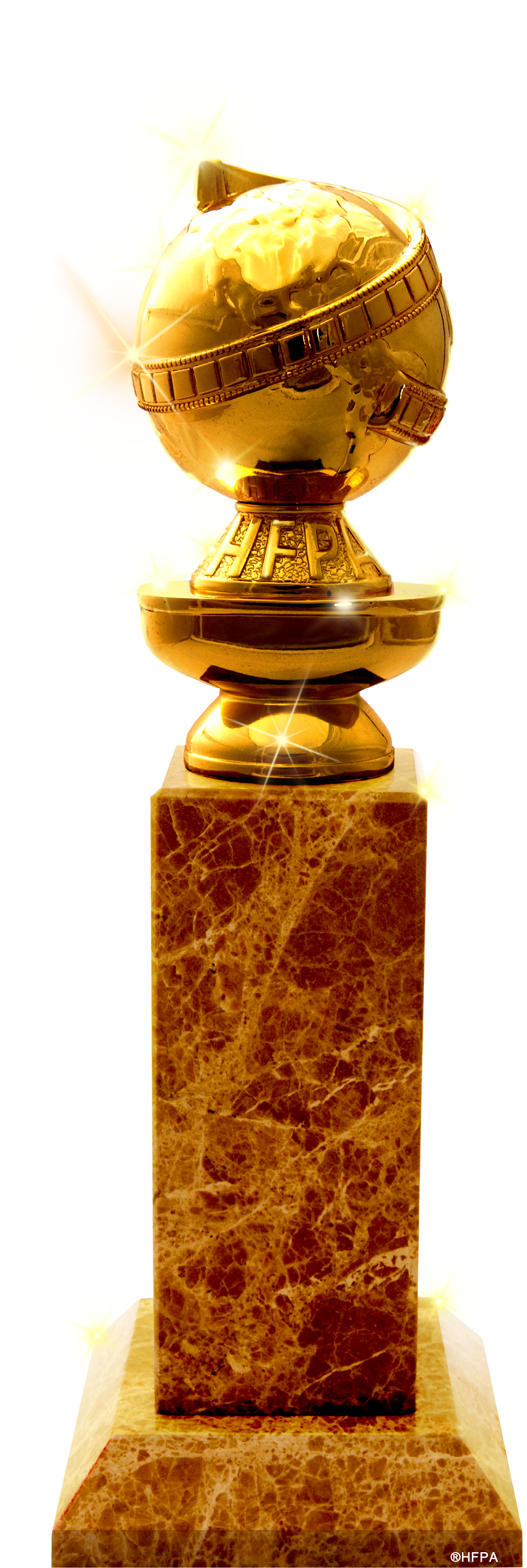 Golden Globe 2 Without Bg (2848x4288), Png Download