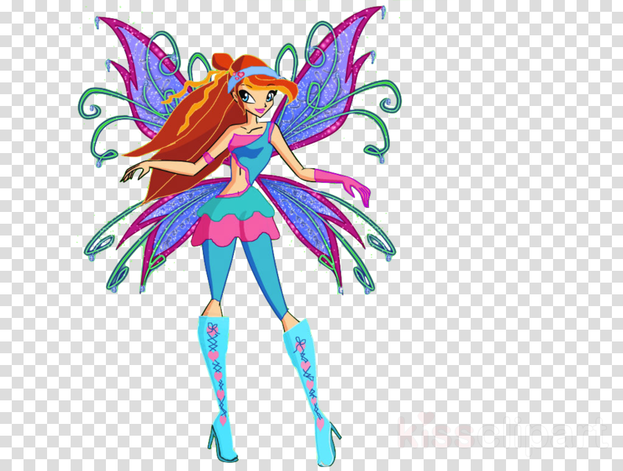 Winx Club Transparent Clipart Fairy Bloom Tecna - Winx Transparent (900x680), Png Download