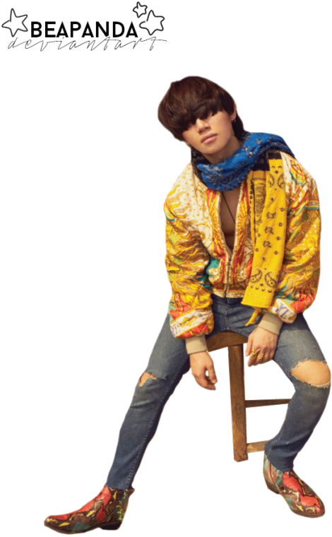 #bigbang #bigbang Png #big Bang #bigbang 2017 #бигбэнг - Sitting (700x876), Png Download