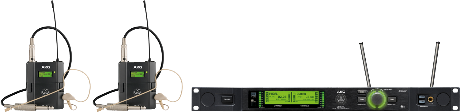 Dms800 Performer Set - Akg Dms800 Mixed Set Digital Wireless Microphone System (1605x1605), Png Download