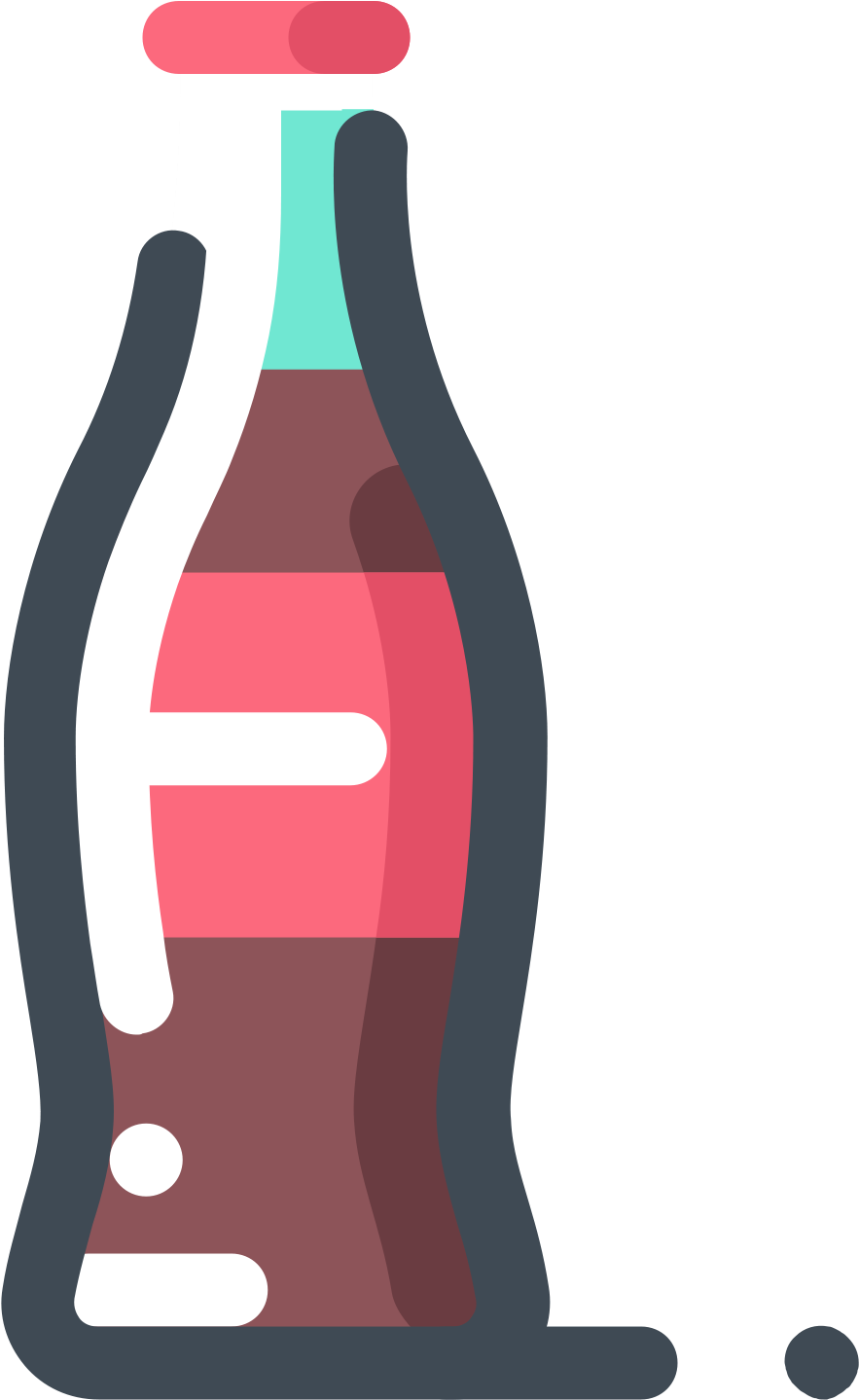 Cola Icon - Street Food Png (1600x1600), Png Download