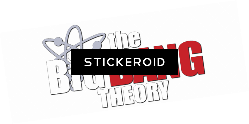 The Big Bang Theory - Calligraphy (834x418), Png Download