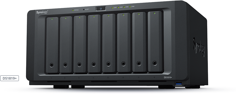 Better Wi-fi And Safer Internet Ahead - Synology Disk Station Ds1817+ Nas Server - Sata 6gb/s (913x371), Png Download
