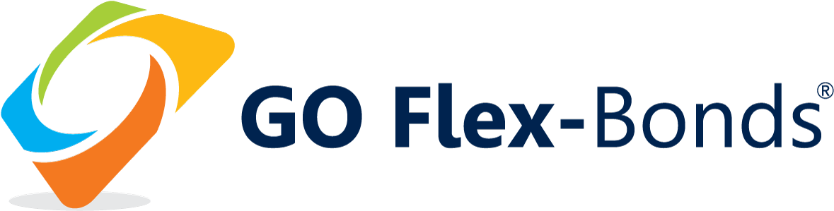 Go Flex Bonds Logo - Electric Blue (1200x322), Png Download