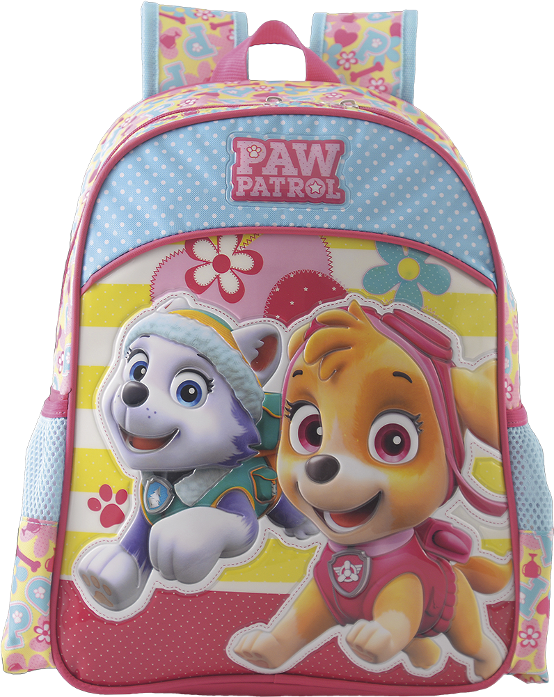 Mochila Patrulha Pup Pals Conteudo - Paw Patrol Girl Melamine Plate (1000x1000), Png Download