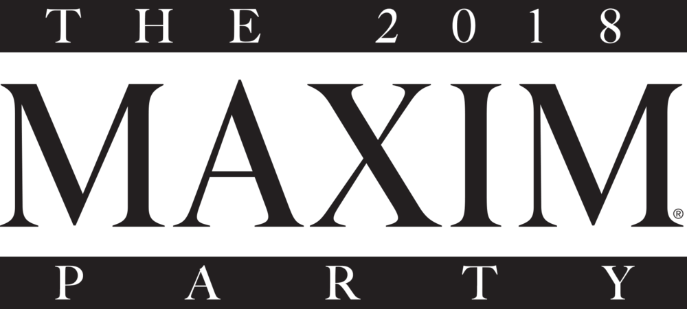 Maxim Party Logo 2018 - Maxim Magazine Png Logo (1000x450), Png Download