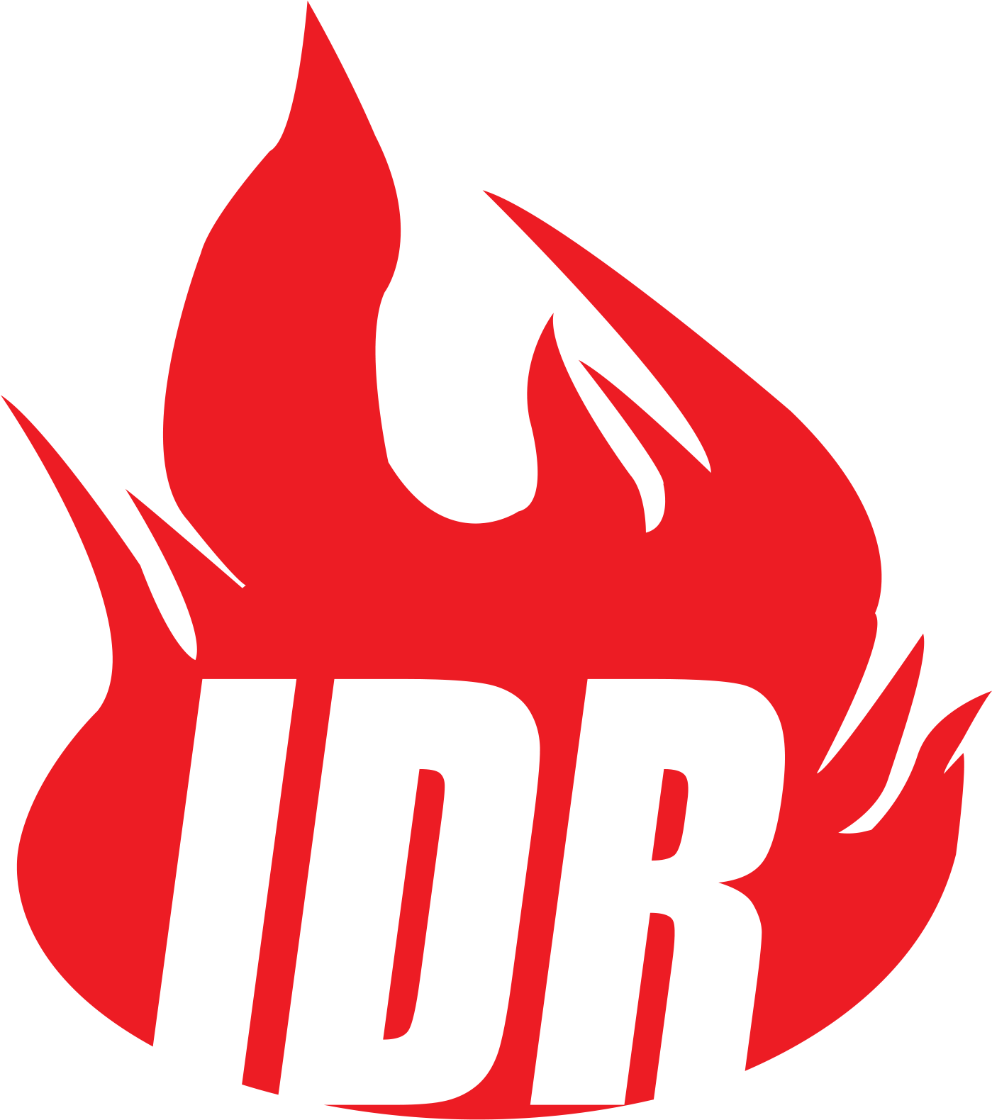 International Drift Rental Sticker Flame - Decal (1398x1593), Png Download