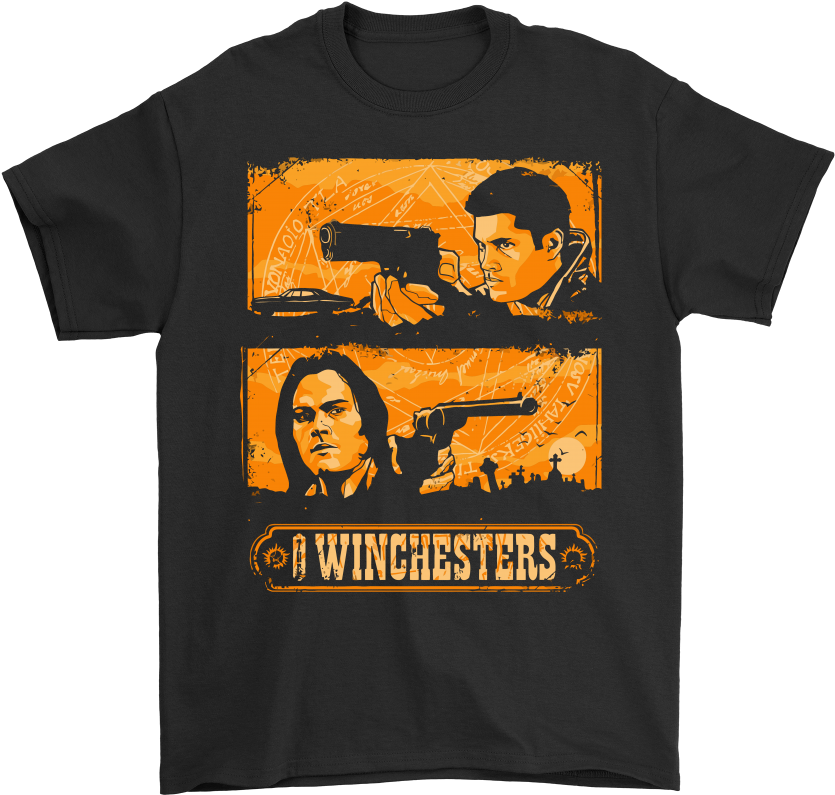 Winchesters Sam And Dean Demon Hunter Supernatural - Korean War Veteran Shirt (1000x1000), Png Download