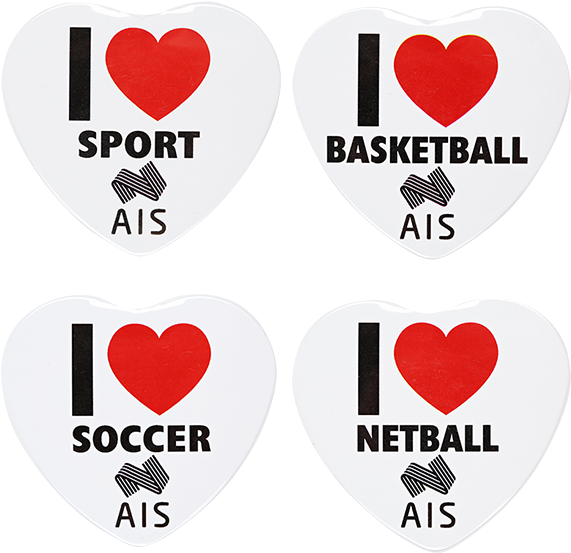 Ais Heart Magnets - Magnet (600x600), Png Download
