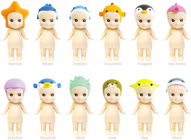 Sonny Angel Mini Figure Marine Series By Sonny Angel (660x530), Png Download