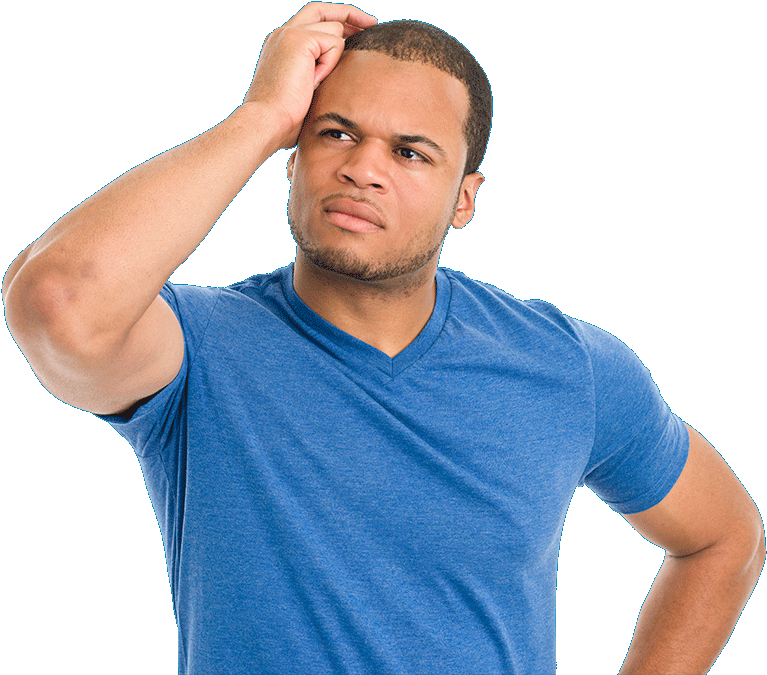 Confused-man - Stock Photography (780x681), Png Download