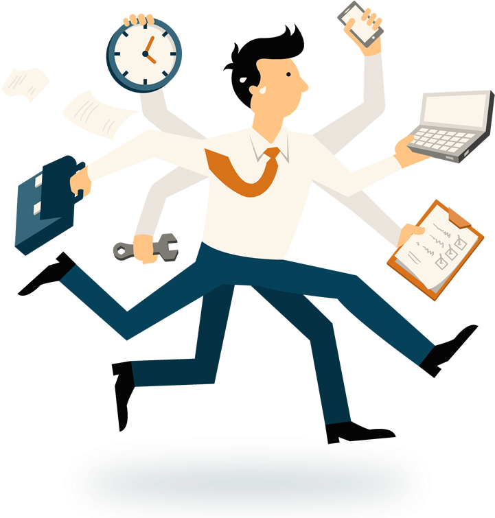 Confused Clipart Man - Trastorno Por Déficit De Atención E Hiperactividad (800x784), Png Download