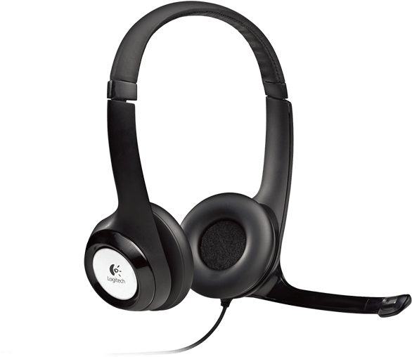 Logitech H390 Usb Headset - Logitech Usb Headset H 390 (652x560), Png Download