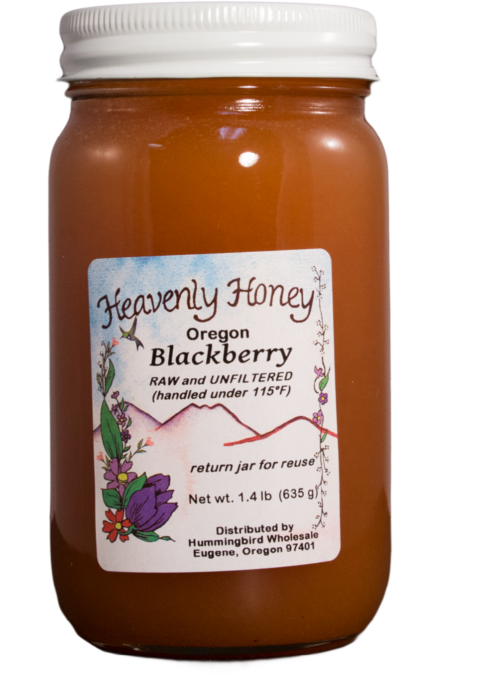 Honey, Unheated Blackberry - Honey (2048x1463), Png Download