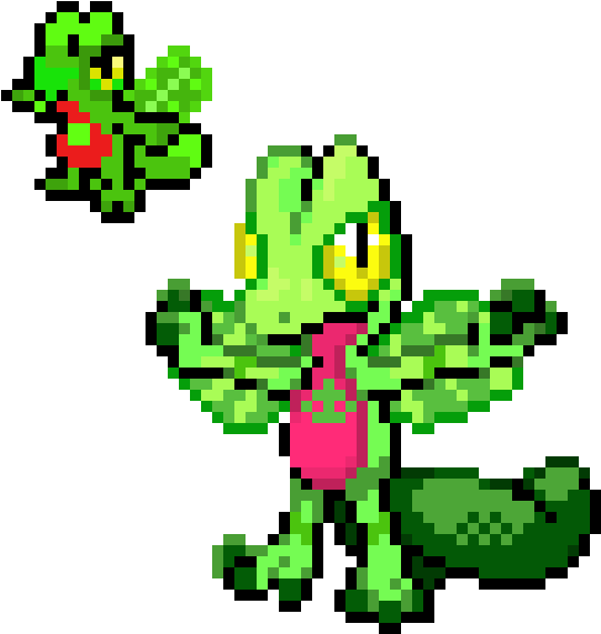 Gekko's Treecko - Art (580x580), Png Download