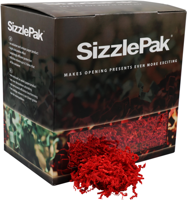 Sizzlepak® Filling Material, Paper, 1,25kg, Light Red (640x640), Png Download