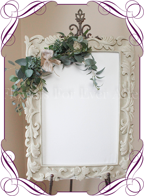 Silk Artificial Australian Gum Foliage Wedding Event - Wedding (608x822), Png Download