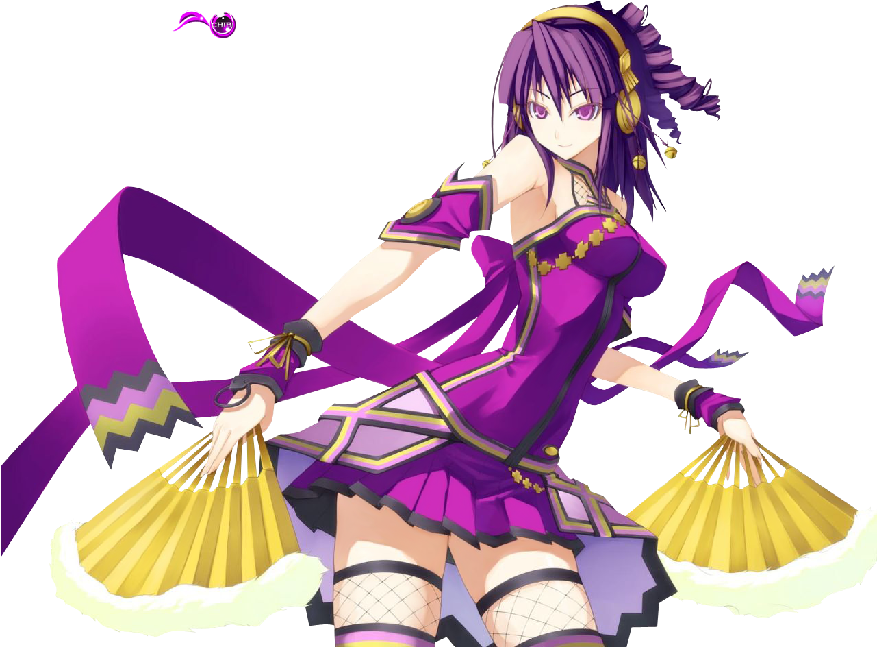 Dj - Video Game Purple Headdress (1280x960), Png Download