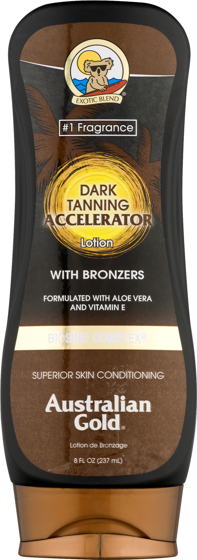 Dark Tanning Accelerator Lotion With Instant Bronzer - Australian Gold, Inc. (1800x1800), Png Download