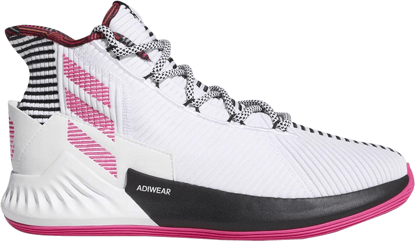D Rose 9 'pink' - Adidas D Rose 9 (850x494), Png Download