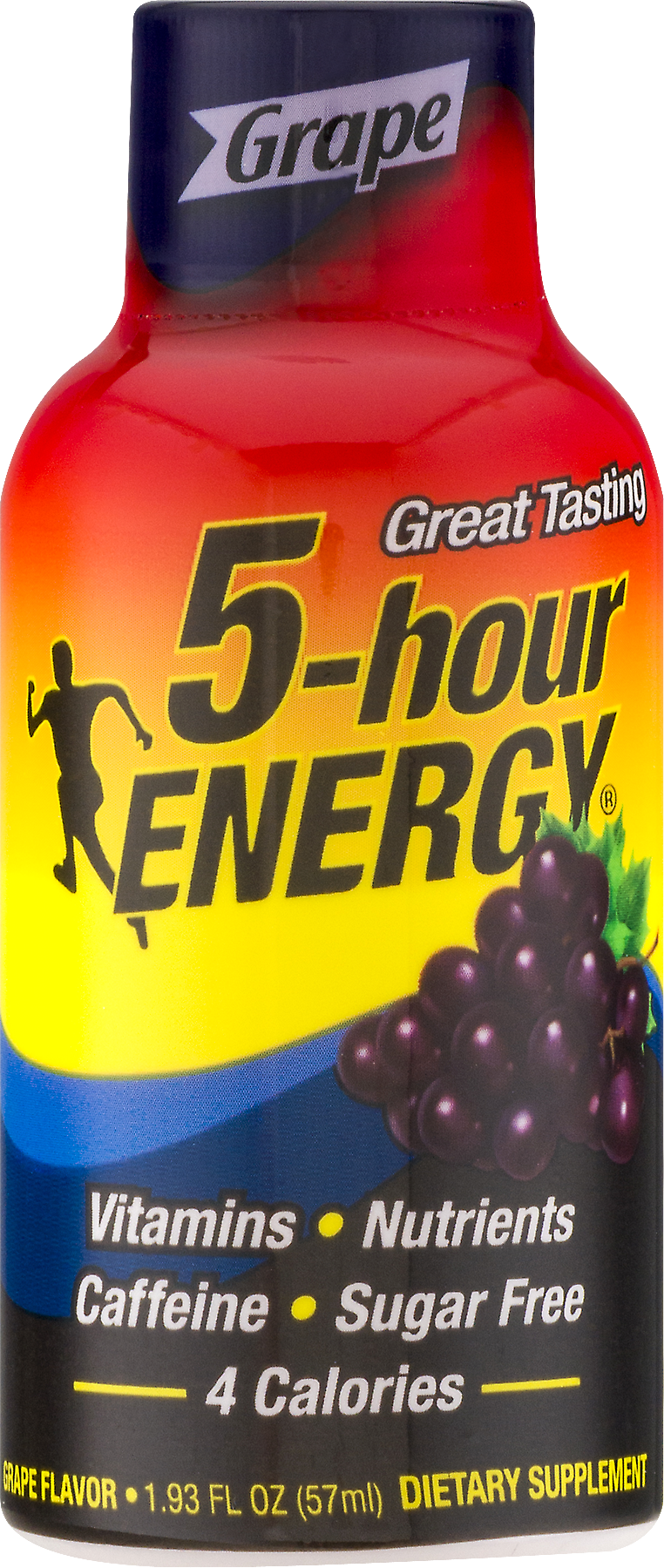 5-hour Energy Grape, Single Bottle - 5 Hour Energy (762x1800), Png Download