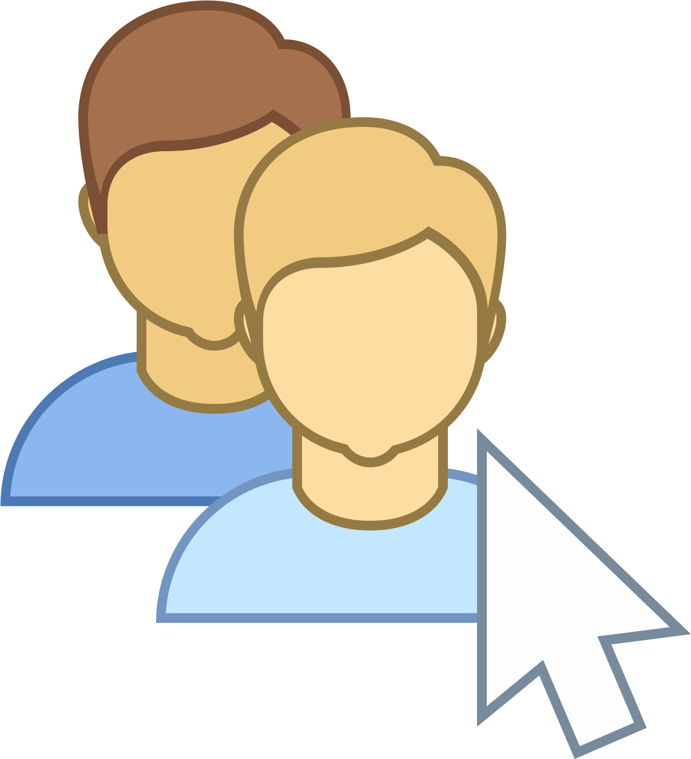 Select Users Icon - Usuarios Png (1600x1600), Png Download