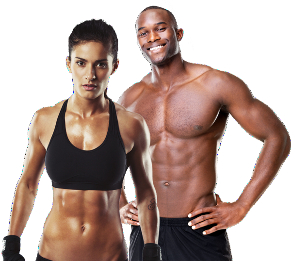 Mobirise - Fit Men With Six Packs (600x538), Png Download
