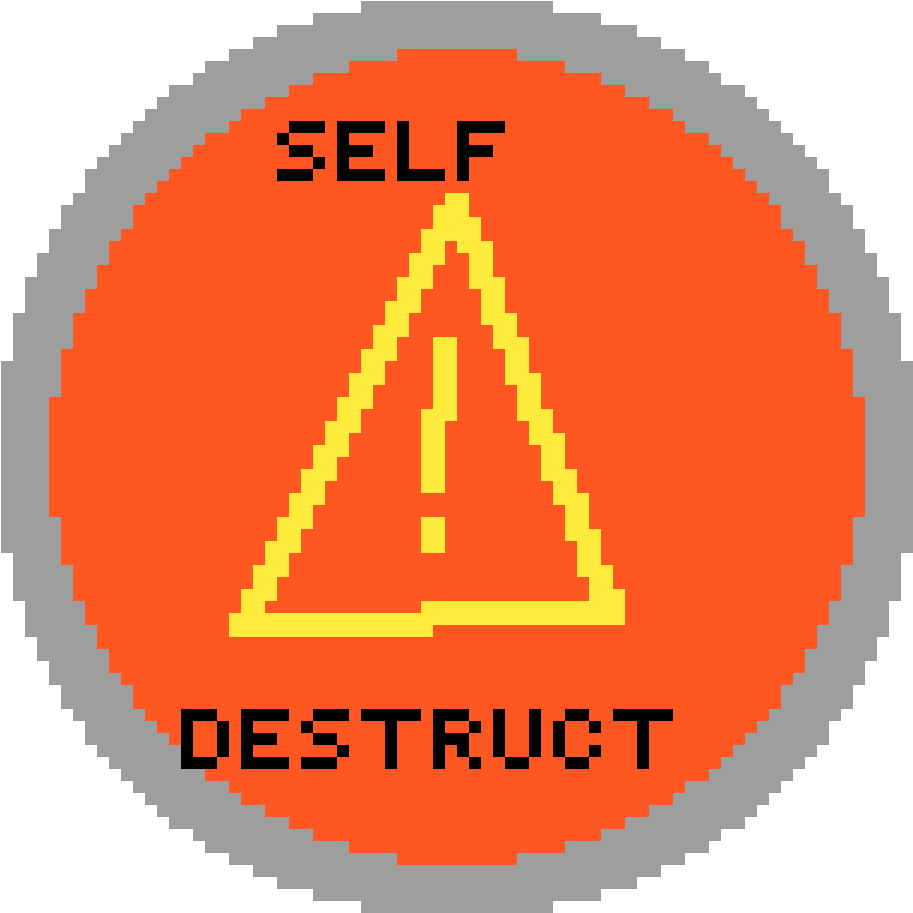 Poorly Drawn Self Destruct Button - Basketball Pixel Art (1200x1200), Png Download